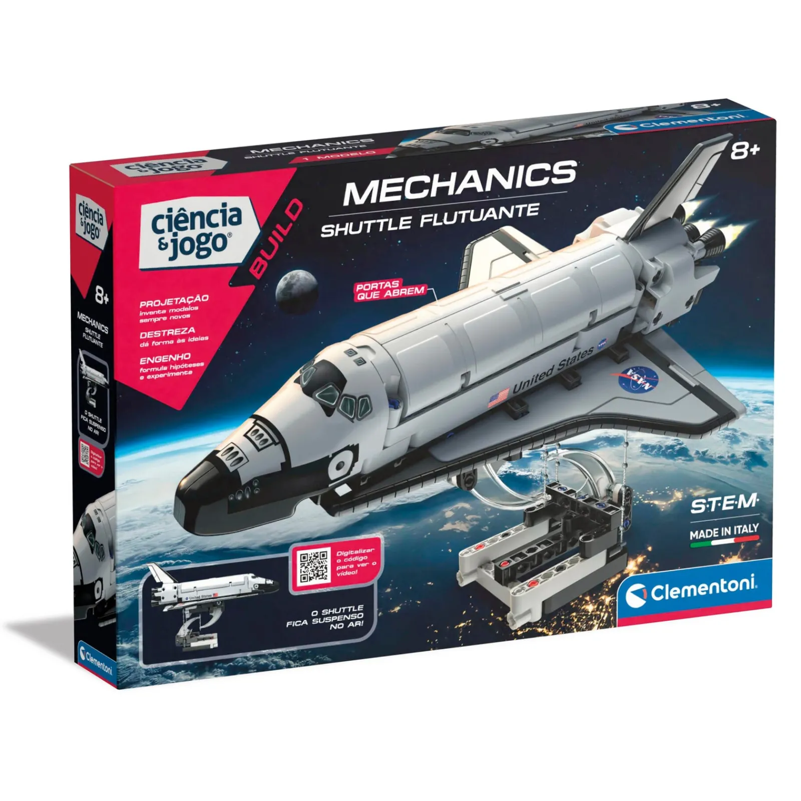 Hot Clementoni Lab. De Mecânica: Nasa Shuttle Flutuante
