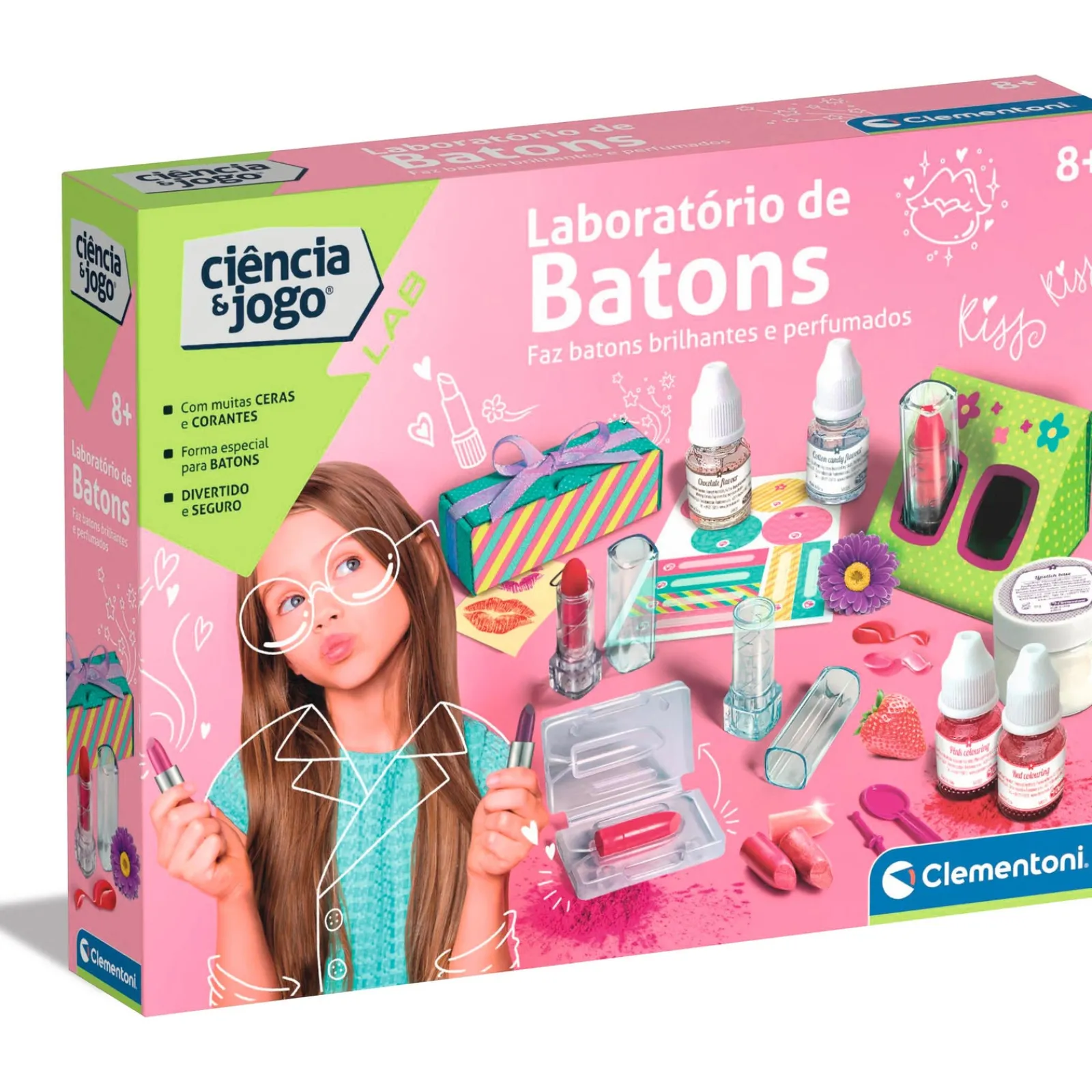 Ciência & Jogo Laboratório De Batons Clementoni