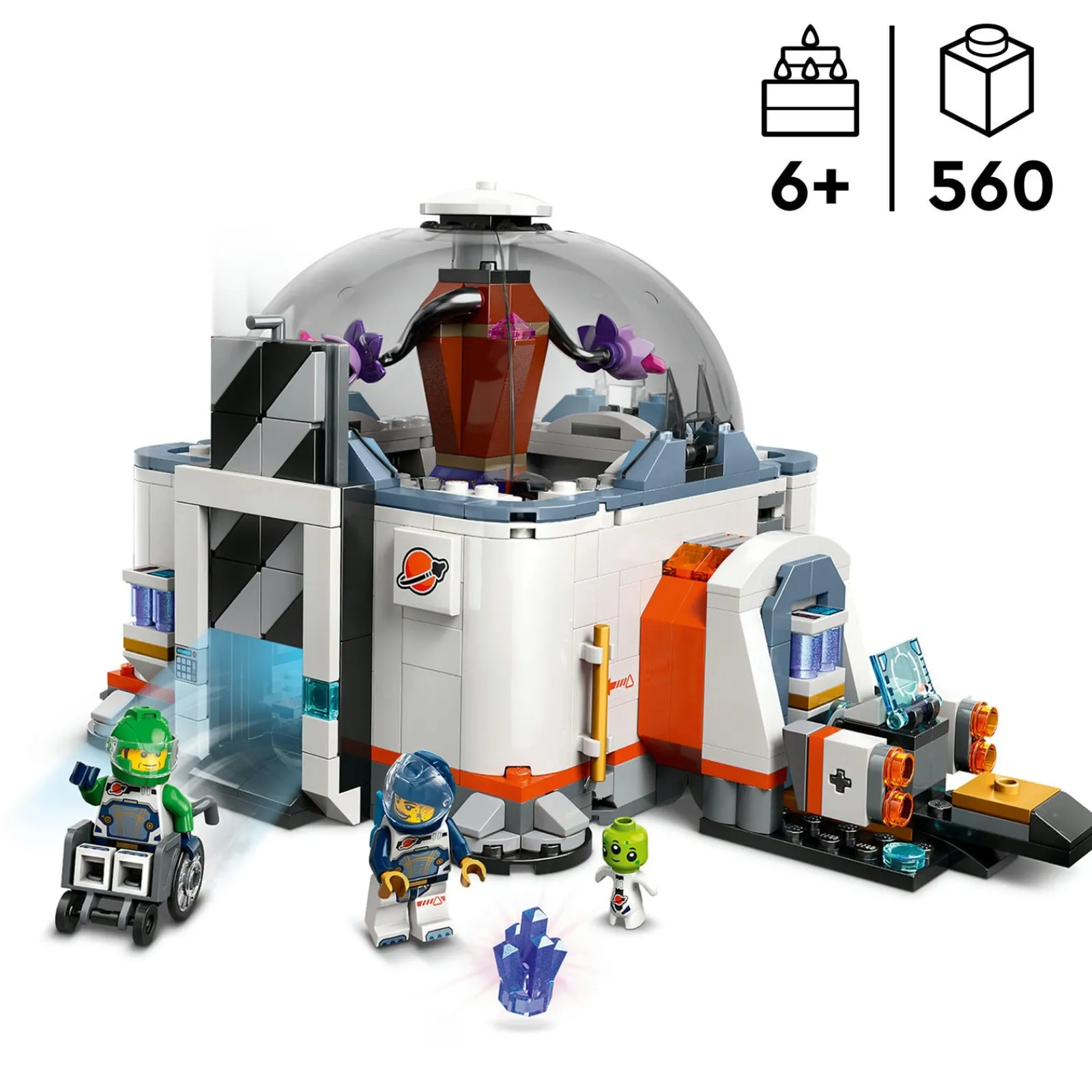 Lego-City Laboratório de Ciência Espacial Lego