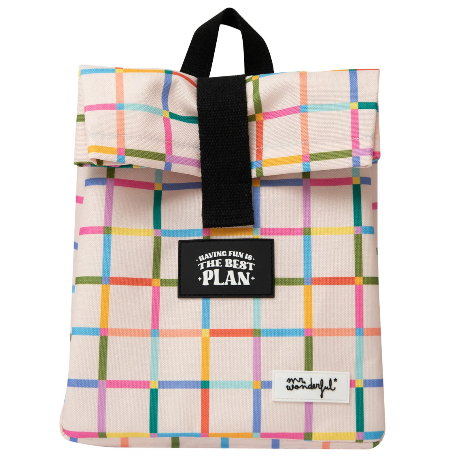 Discount Mr. Wonderful Lancheira - Bege Having Fun Is The Best