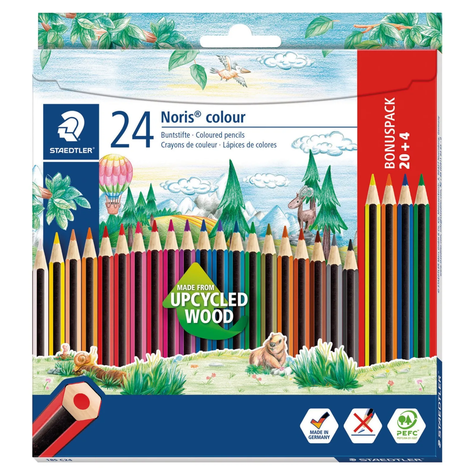 Best Staedtler Lapis Cor Noris 20+4 Unidades