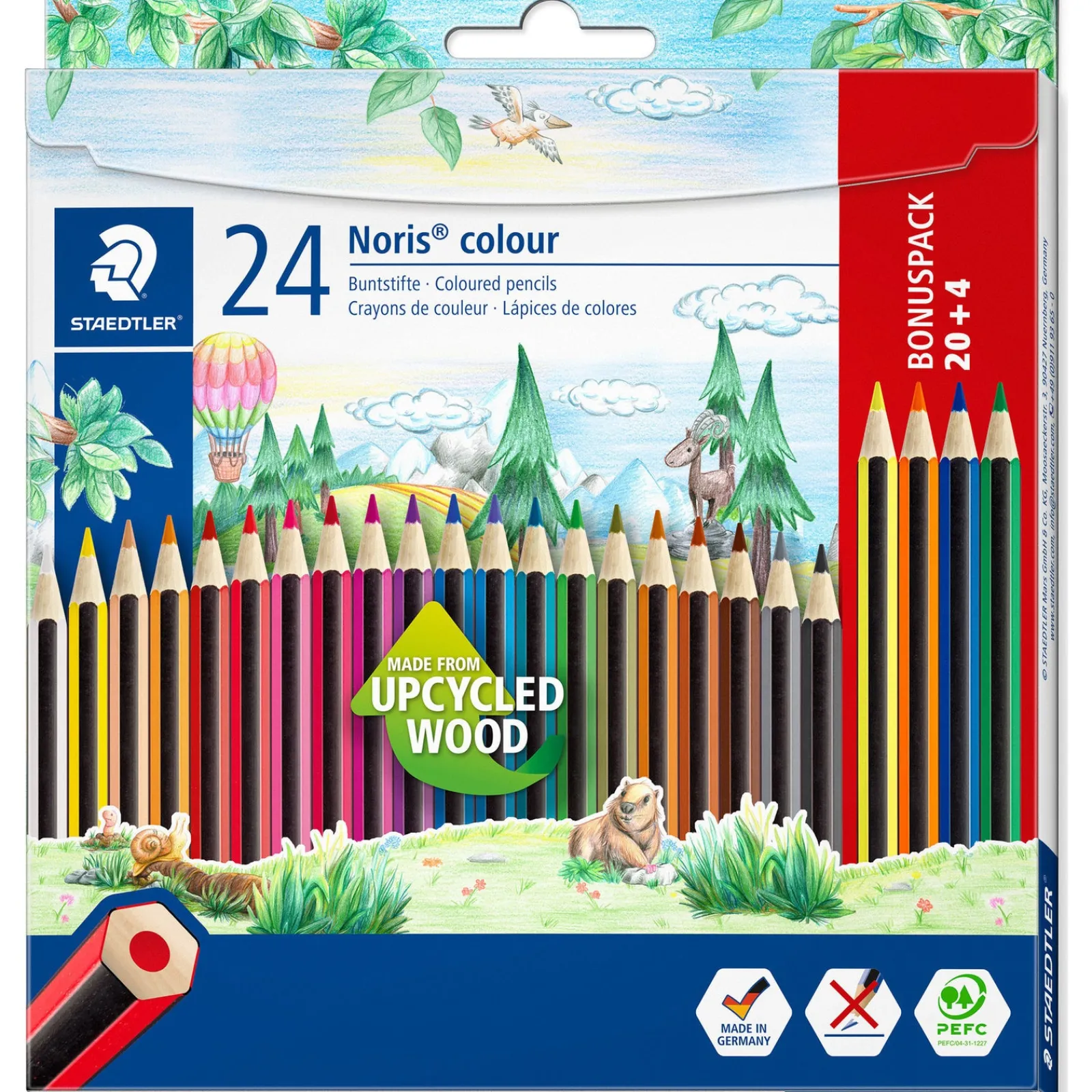 Best Staedtler Lapis Cor Noris 20+4 Unidades