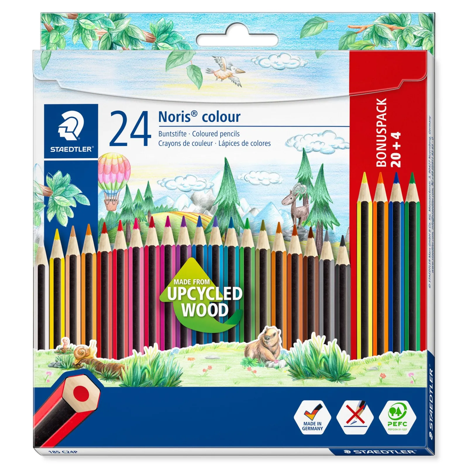 Best Staedtler Lapis Cor Noris 20+4 Unidades