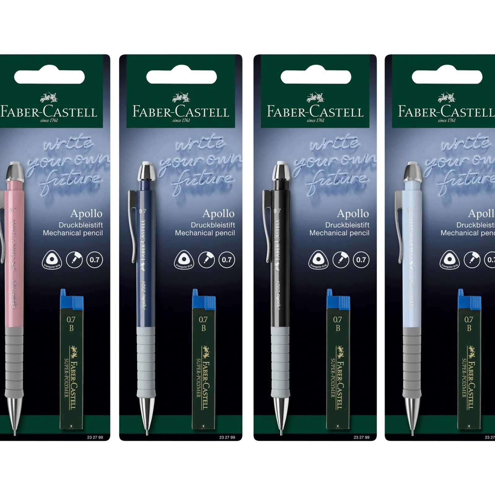 Clearance Faber Castell Lapiseira Apollo 0,7Mm Sort Faber Castel