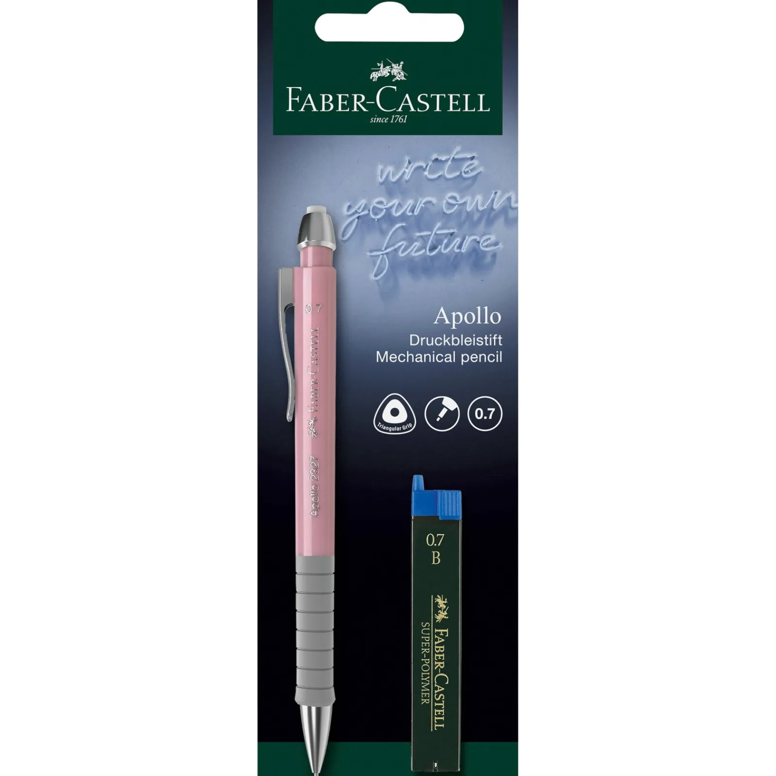 Clearance Faber Castell Lapiseira Apollo 0,7Mm Sort Faber Castel