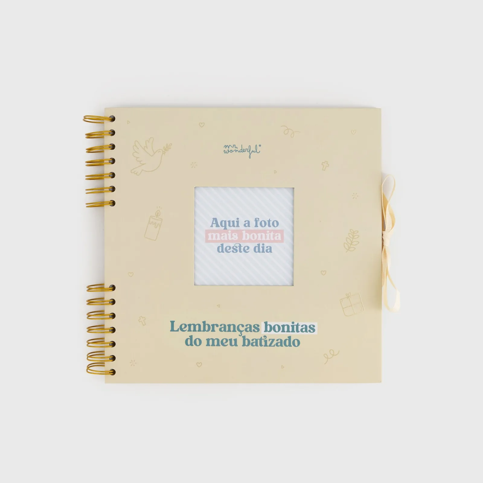 Outlet Mr. Wonderful Álbum De Fotos - Lembranças Do Batizado