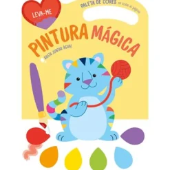 Outlet Yoyo Leva-Me - Pintura Mágica - Gato - Amarelo