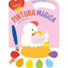 Yoyo Leva-Me - Pintura Mágica - Galinha - Rosa