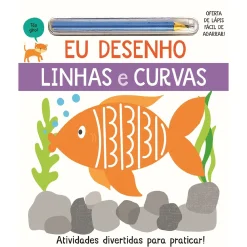 Outlet Joybooks Linhas e Curvas de Joe Potter - Eu Desenho