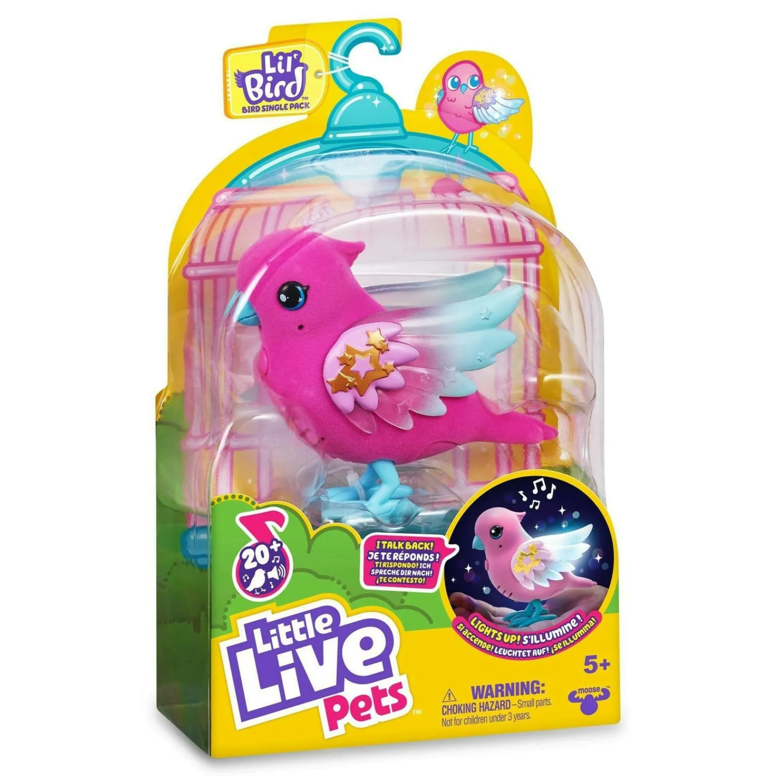 Hot Little Live Pet s.Pássaros Falantes - S13