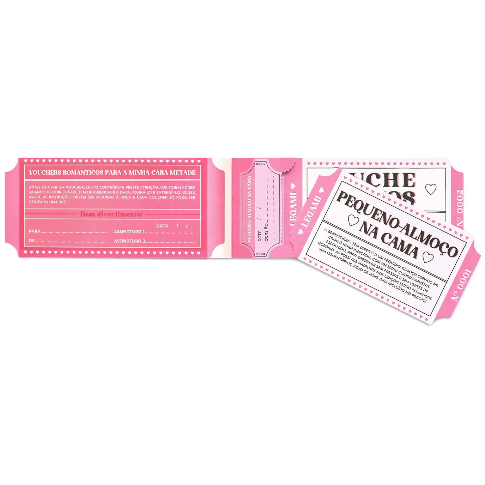 Discount Legami Livro Com 24 Vouchers - Românticos