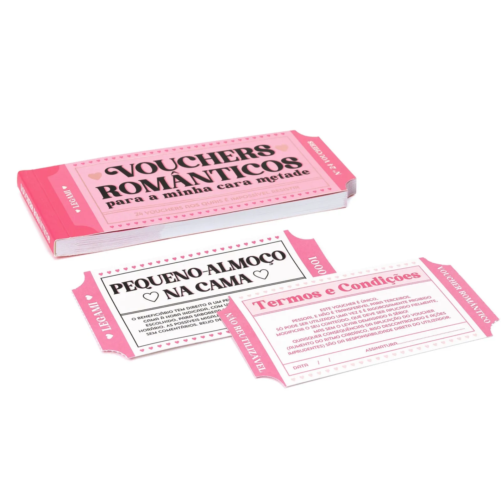 Discount Legami Livro Com 24 Vouchers - Românticos