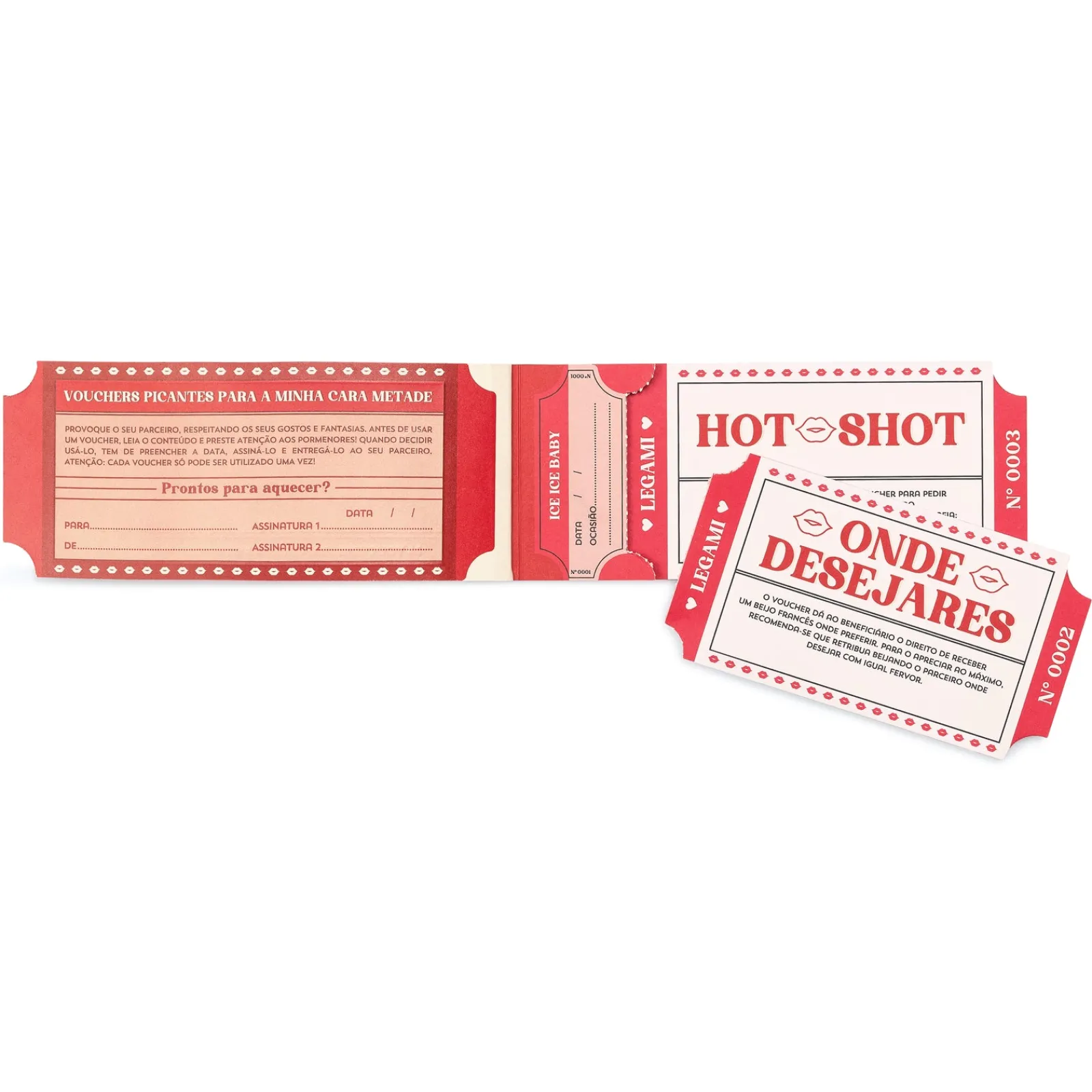 Legami Livro Com 24 Vouchers - Sexy