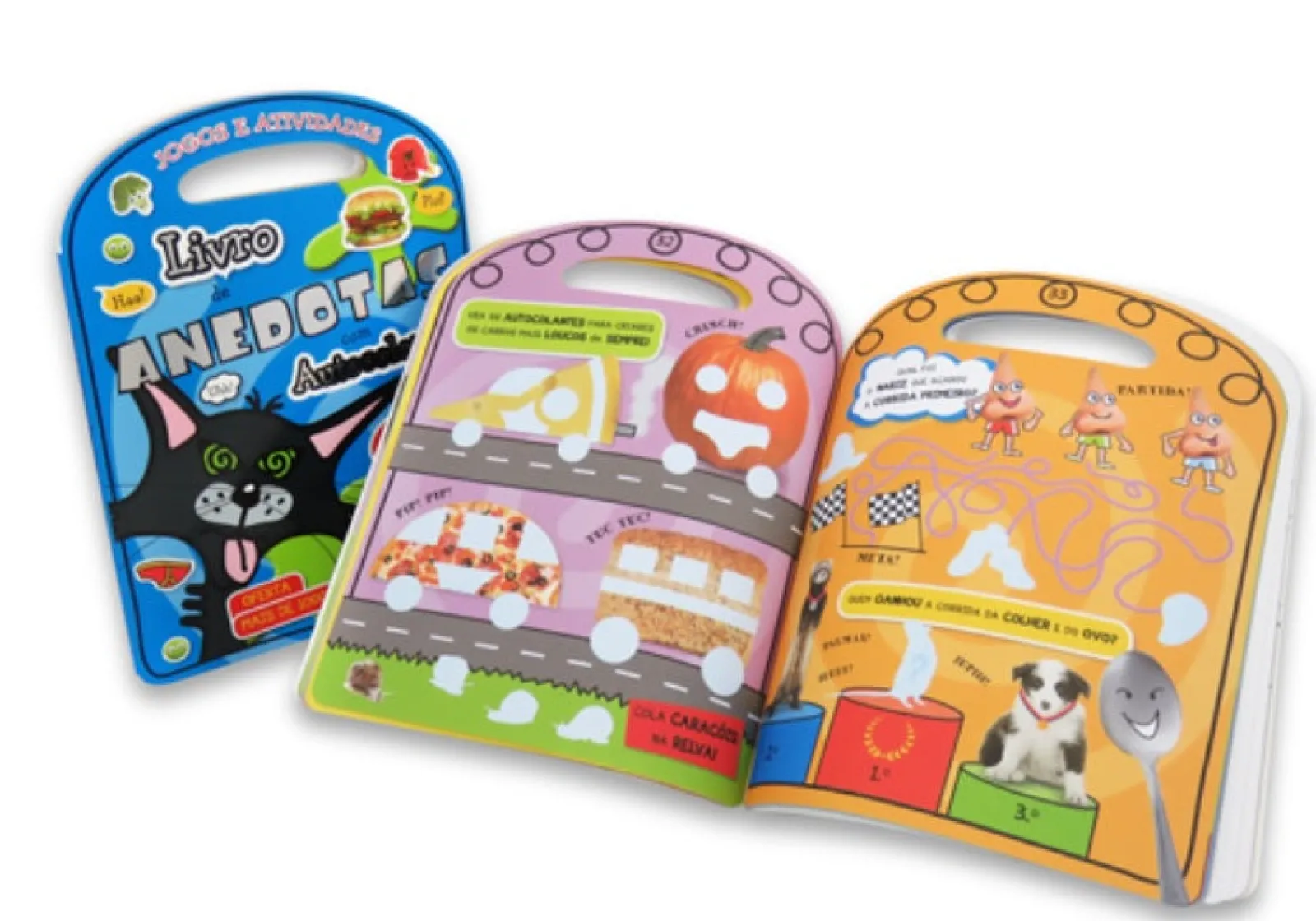 Hot Jacarandá Livro de Anedotas com Autocolantes de Tim Bugbird