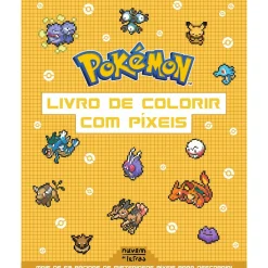 New Nuvem De Letras Livro de Colorir com Píxeis de The Pokémon Company