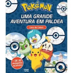 Discount Nuvem De Letras Livro de Colorir Pokémon - uma Grande Aventura em Paldea