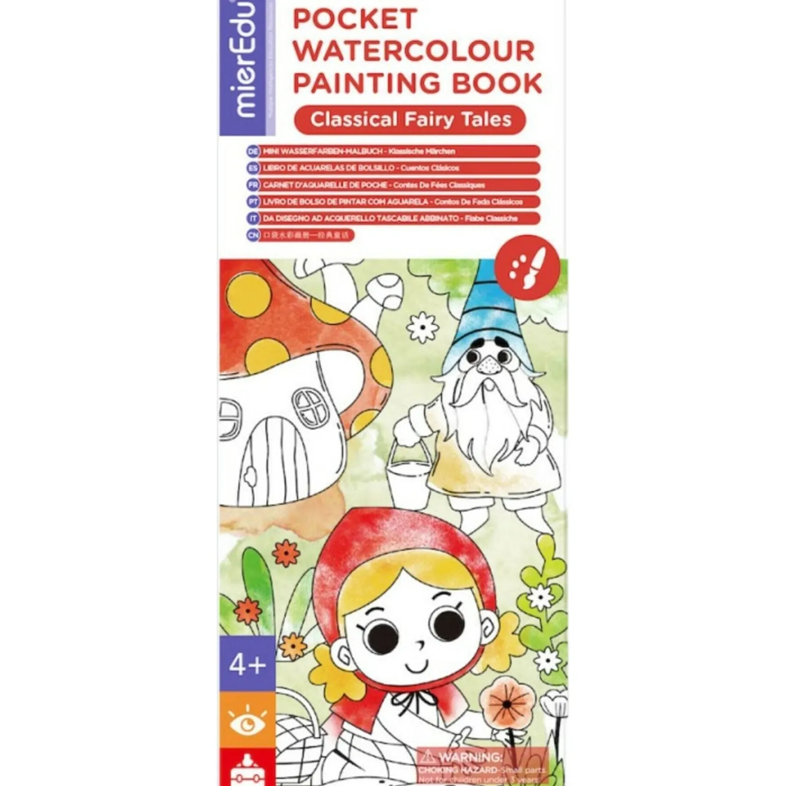 Online Mieredu Livro de Pintura com Aguarelas - Fairy Tales