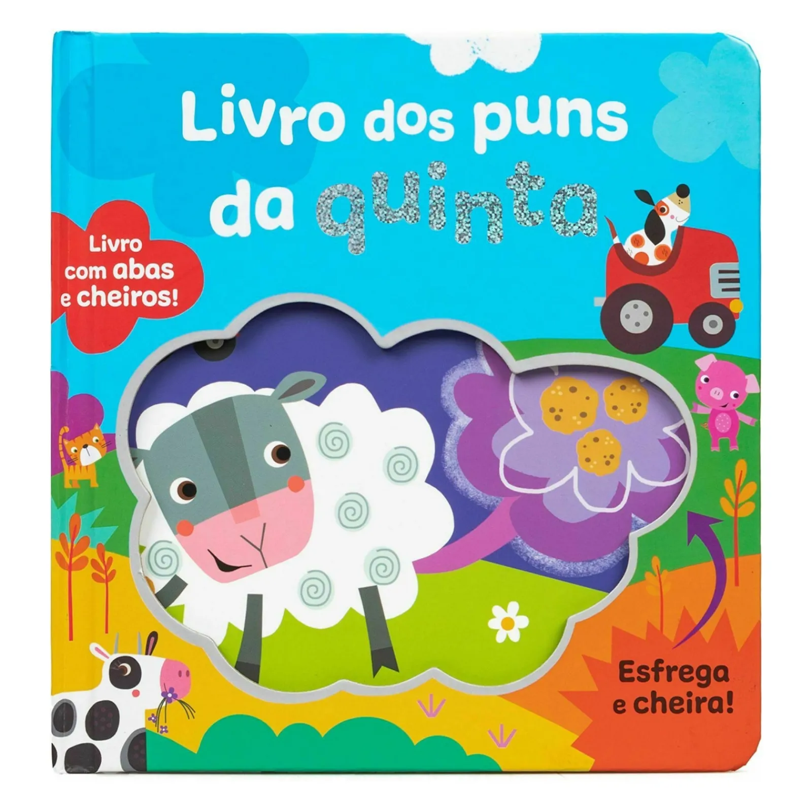 Outlet Porto Editora Livro dos Puns da Quinta- Livro com Abas e Cheiros!
