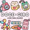 Sale Porto Editora Livro para Colorir "Doce e Giro"