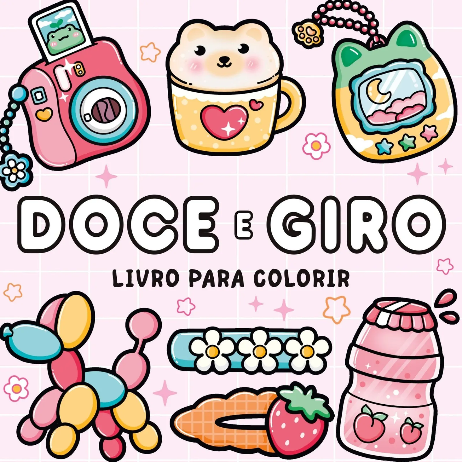 Sale Porto Editora Livro para Colorir "Doce e Giro"
