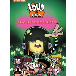 Nuvem De Letras Loud em Casa - Criaturas da Escuridão