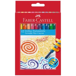 Online Faber Castell Lápis Cera Jumbo Twist 12 unidades