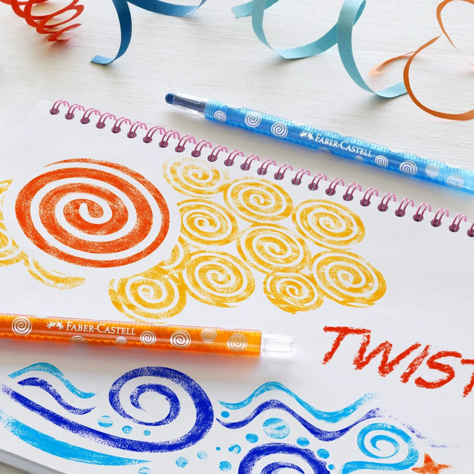 Online Faber Castell Lápis Cera Jumbo Twist 12 unidades