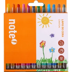 Online Note! Lápis Cera Twist&Turn 12 unidades