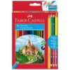 New Faber Castell Lápis Cor 36 unidades + Oferta 3 Lápis Bicolor & Afia