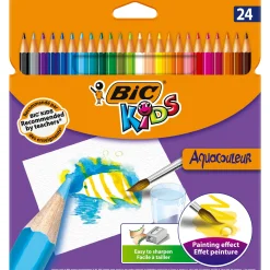 Bic Lápis Cor Aquacouleur Kids 24 Unidades