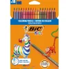 Bic Lápis Cor Kids Evolution Stripes 18 Unidades