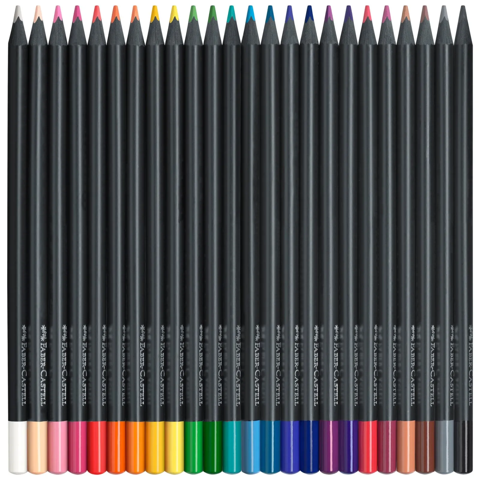 Faber Castell Lápis Cor Black Edition 24 unidades