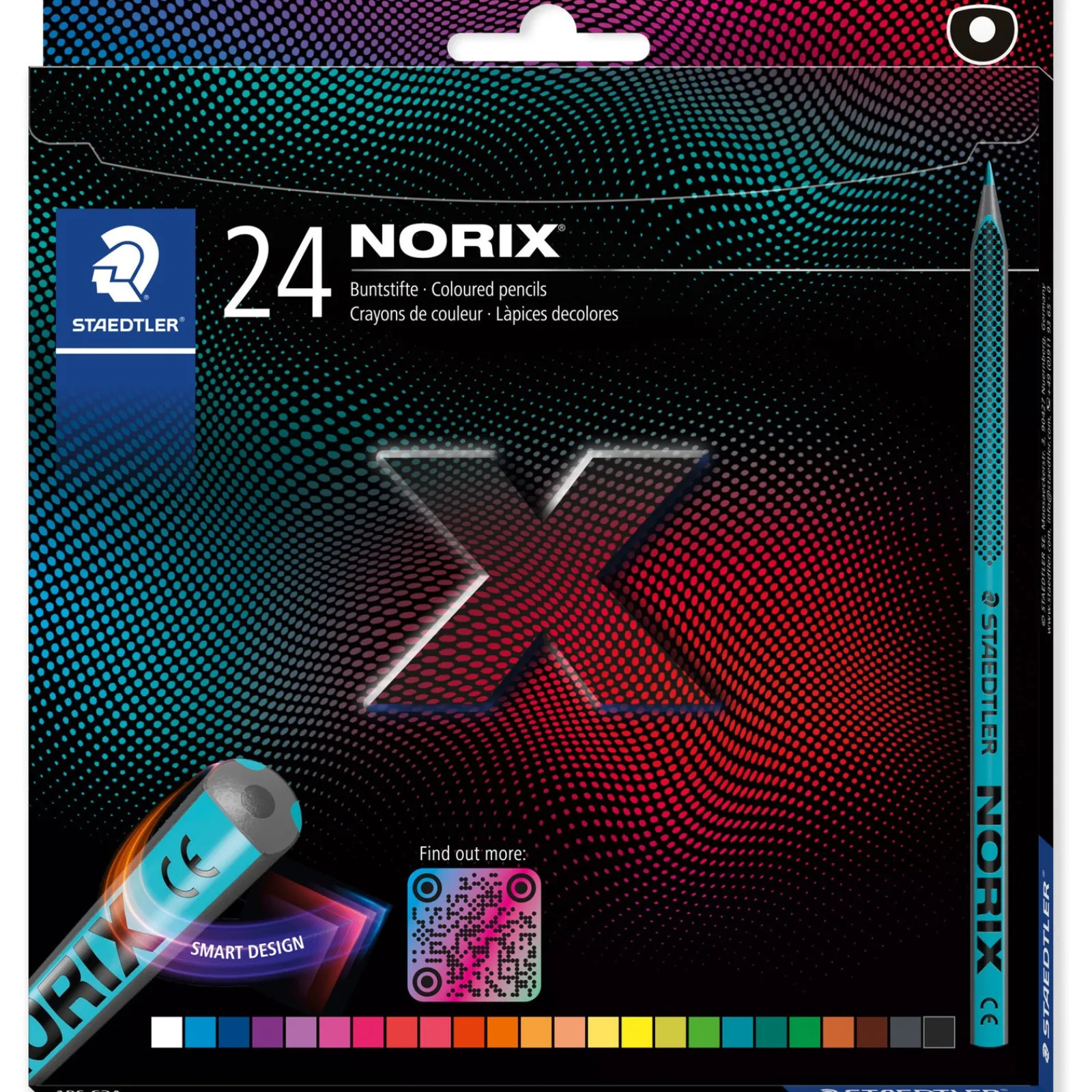 Staedtler Lápis Cor Ergonomicos Norix 24 Unidades