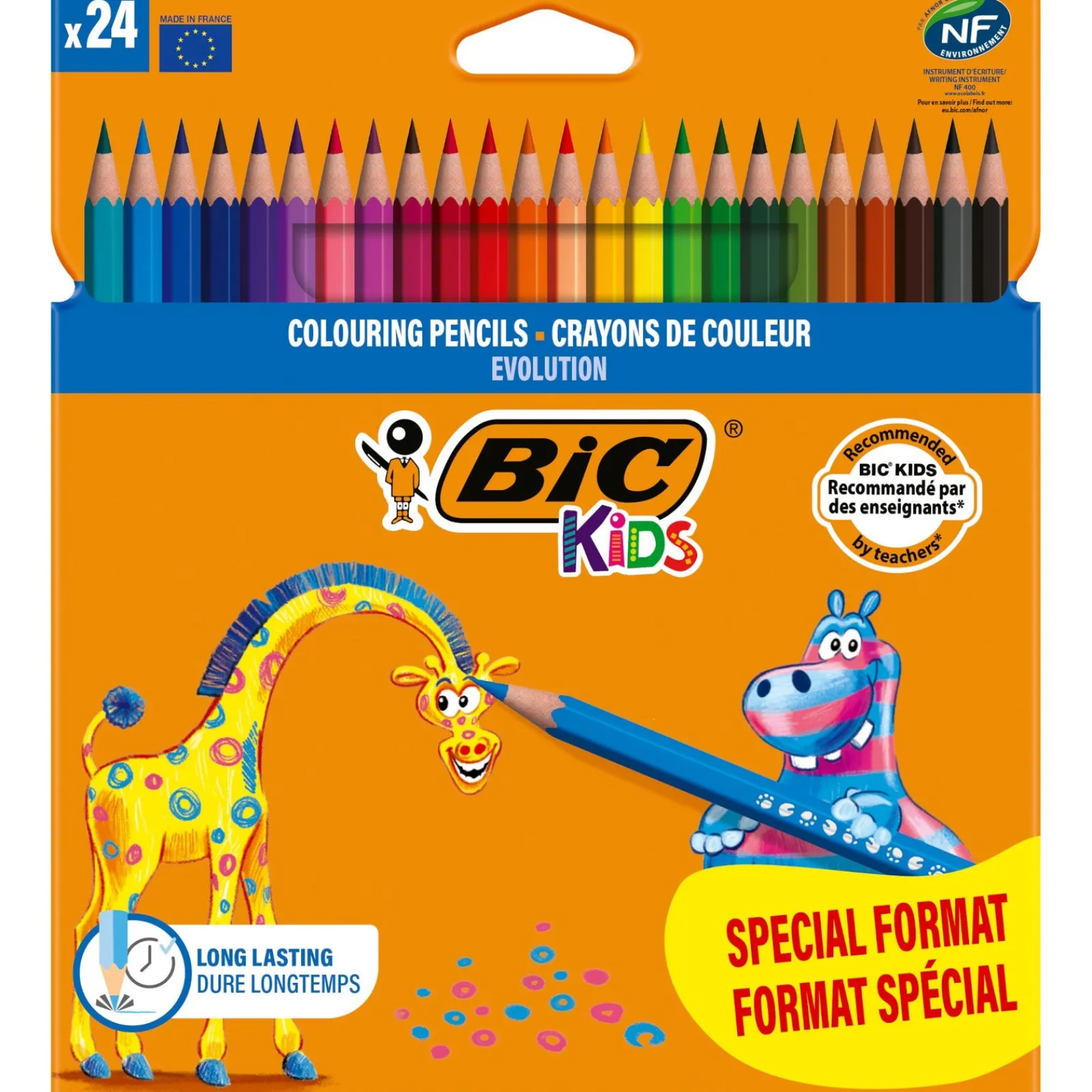 Bic Lápis Cor Evolution 24 unidades