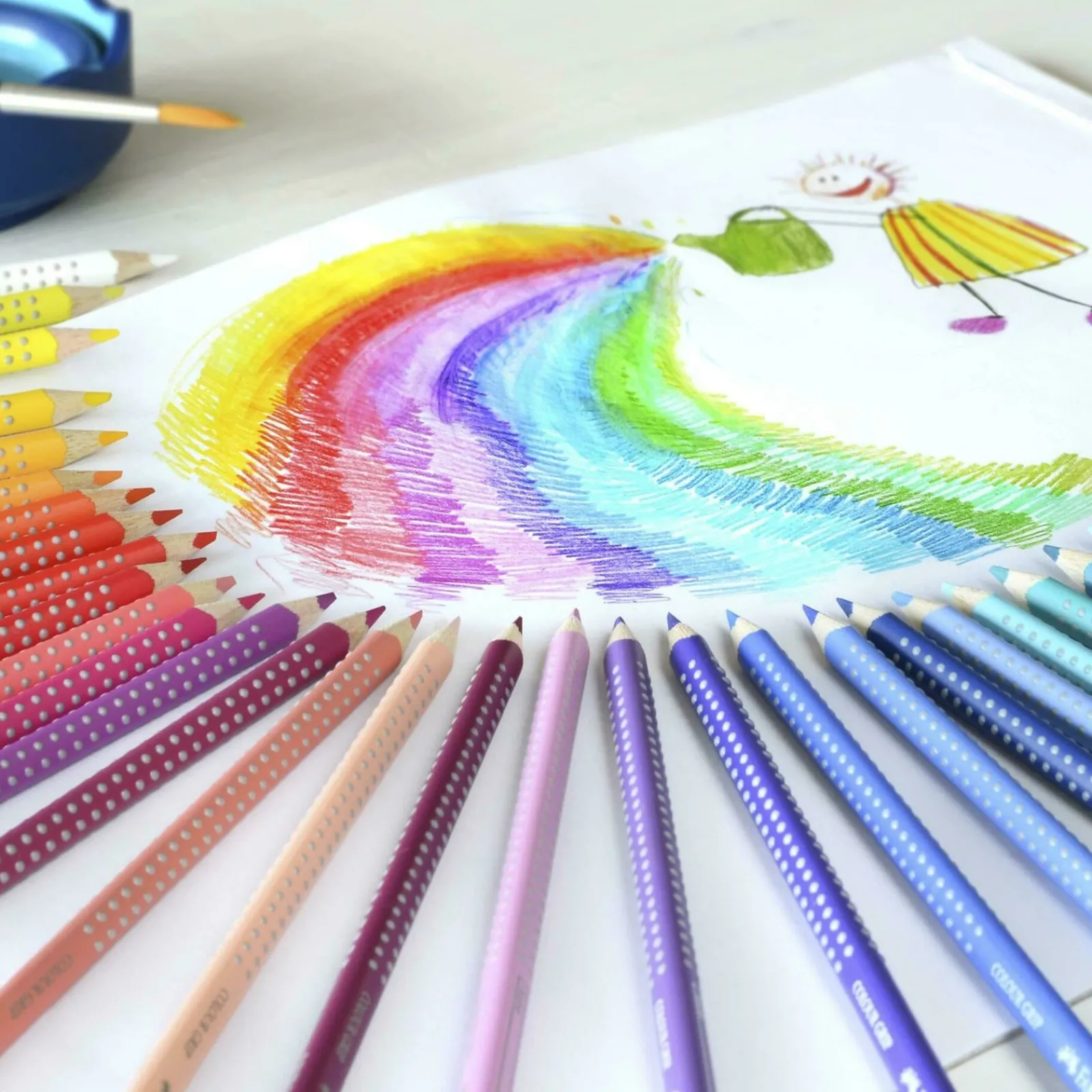 Faber Castell Lápis Cor Grip 12 unidades