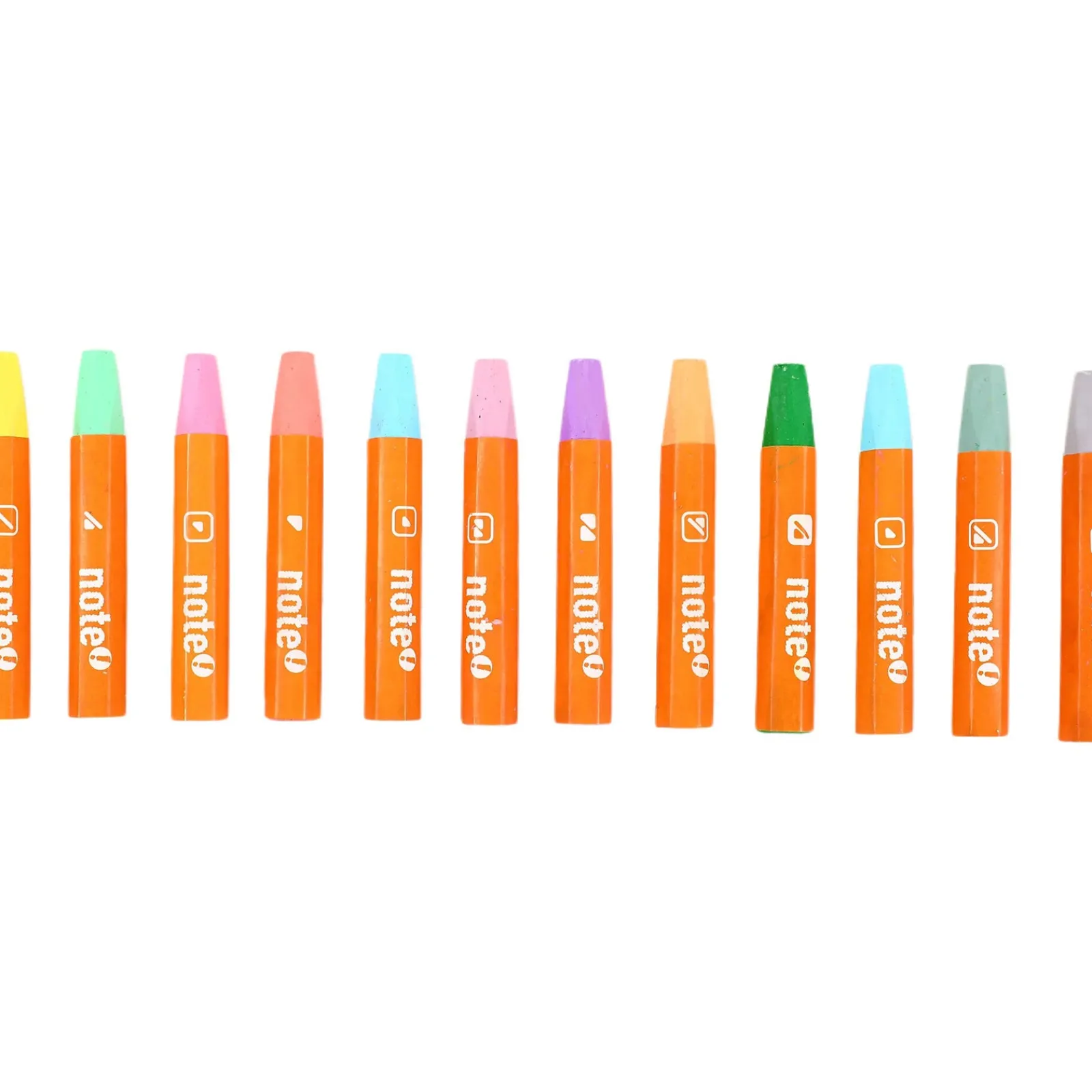 Outlet Note! Lápis Cor Hexagonal Oil Pastel 12 Unidades Note