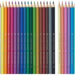 Faber Castell Lápis Cor Hexagono Unicórnio 18 Unidades + 6 Unidades Oferta