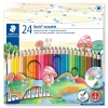Staedtler Lápis Cor Noris Club Apagável 24 Unidades