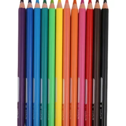 Note! Lápis Cor Resina Mega 12 Unidades