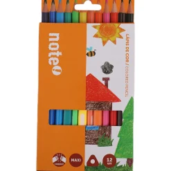 Note! Lápis Cor Resina Mega 12 Unidades
