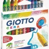 Outlet Giotto Lápis de Cera 24 Unidades