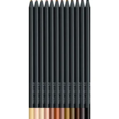 Discount Faber Castell Lápis de Cor Black Edition Tons Pele 12 Unidades