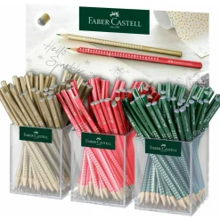 Faber Castell Lápis Grafite HB Sparkle Verde Floresta Fab