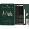Faber Castell Lápis Grafite Pitt Matt Caixa Metal 8 unidades