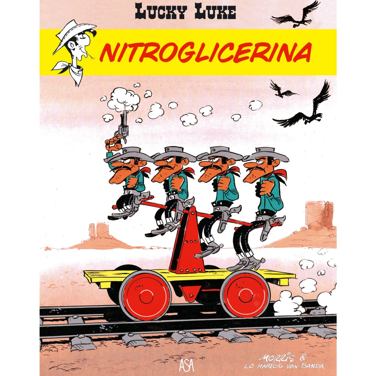 Asa Lucky Luke - Nitroglicerina de Lo Hartog Van Banda e Morris