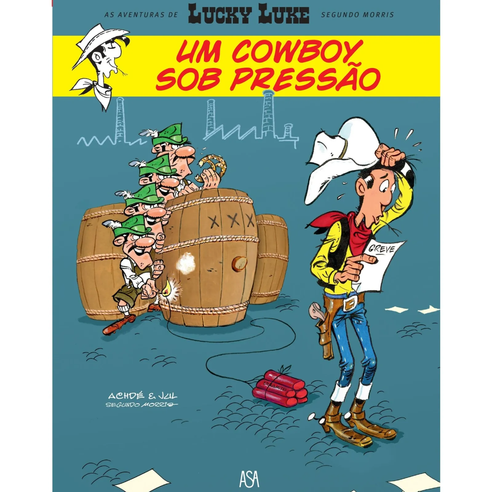 Sale Asa Lucky Luke - um Cowboy Sob Pressão de Morris, Jul e Achdé