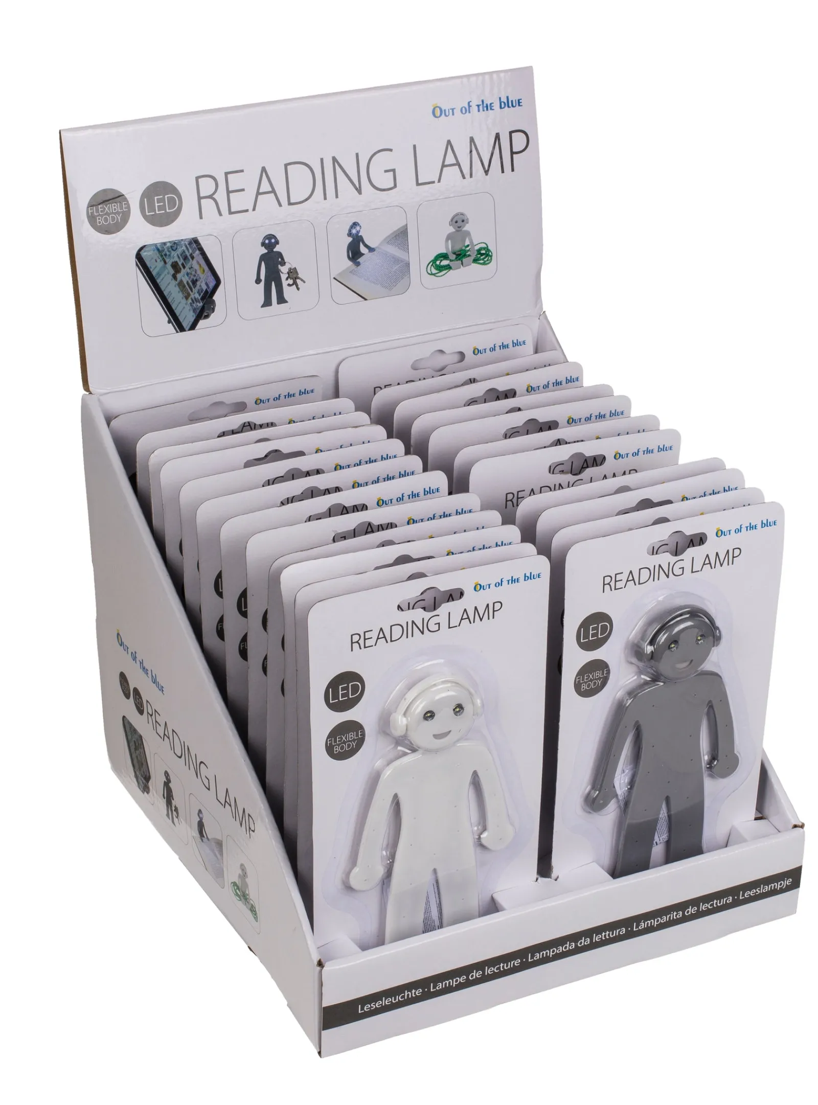 Outlet Out Of The Blue Luz Leitura Homem Sortido