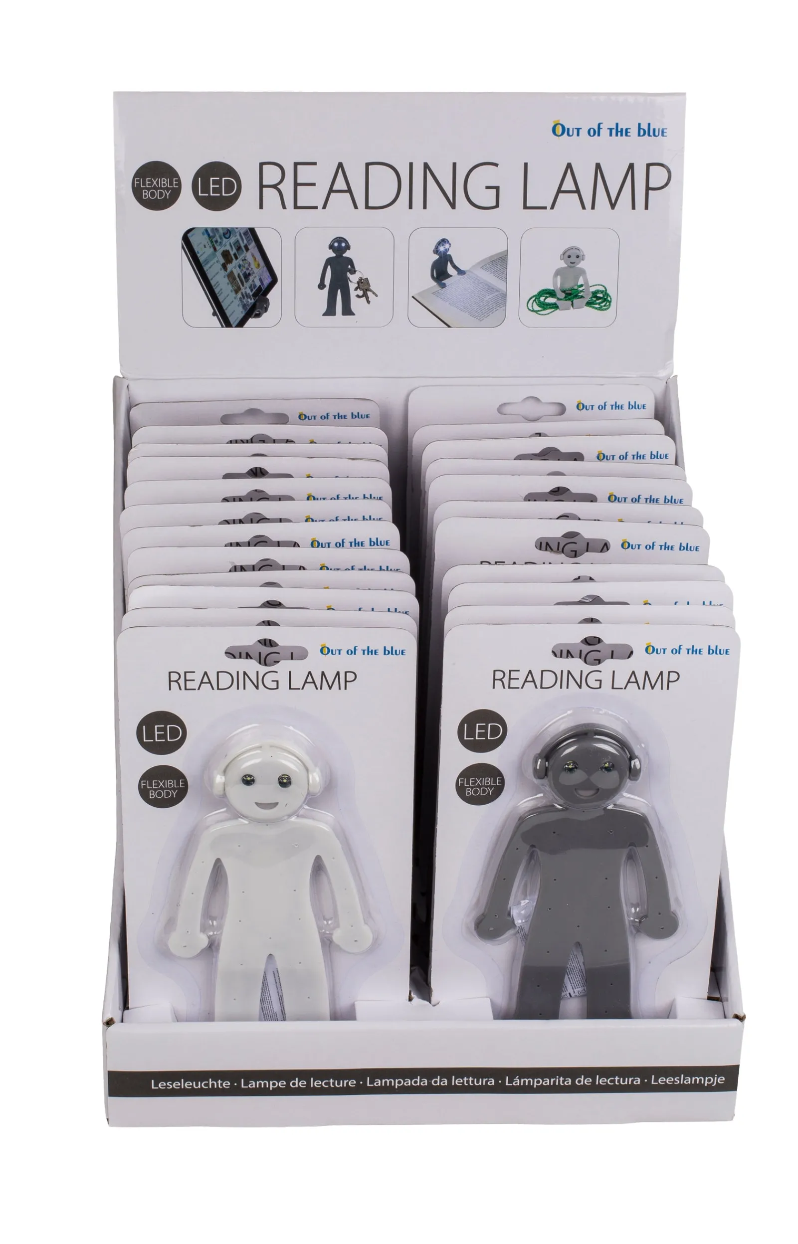 Outlet Out Of The Blue Luz Leitura Homem Sortido