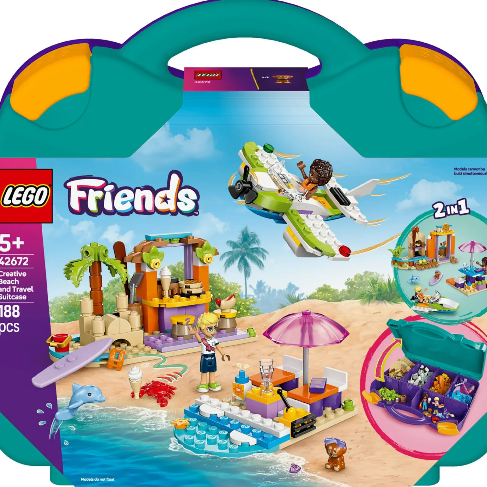 Lego-Friends Mala De Praia E Viagem Criativa Lego