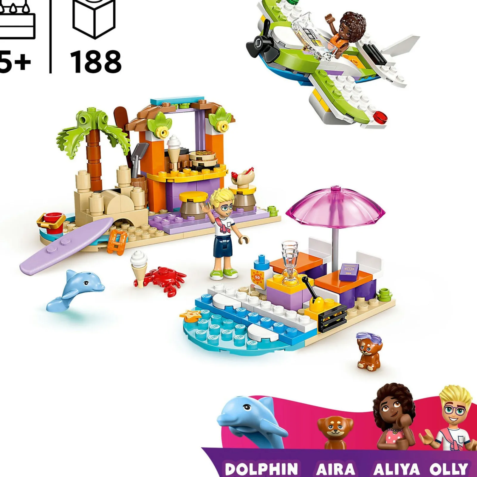 Lego-Friends Mala De Praia E Viagem Criativa Lego